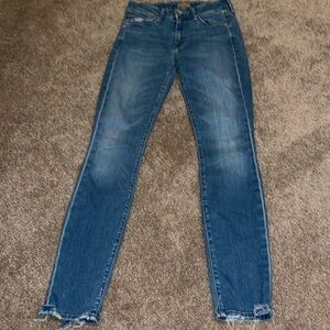 MOTHER jeans looker ankle tequila mockingbird - size 24.   Q